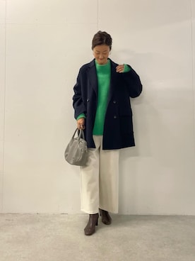「ニットコーデ」｜dazaiさん（レディース・166cm）の秋コーディネート
