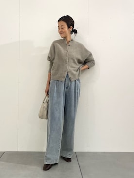 「カーディガンコーデ」｜dazaiさん（レディース・166cm）の夏コーディネート