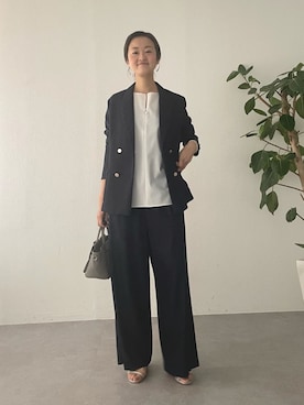 「LIVETART（リヴェタート）のアイテム」を使った、dazaiさん（レディース・166cm）の冬コーディネート