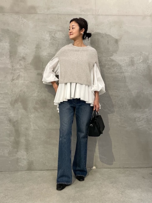 花びらフレアーブラウス（シャツ/ブラウス）｜BEARDSLEY（ビアズリー