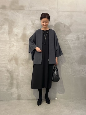 「アイテム（その他アウター）」を使った、dazaiさん（レディース・166cm）の秋コーディネート