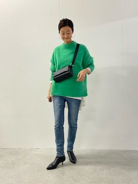 「重ね着」｜dazaiさん（レディース・166cm）の秋コーディネート