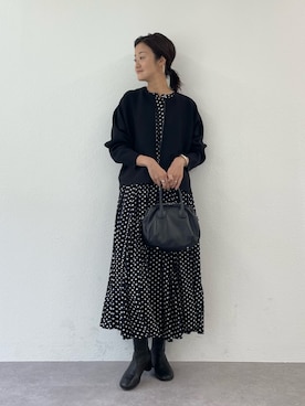 「アイテム（ボストンバッグ）」を使った、dazaiさん（レディース・166cm）の夏コーディネート