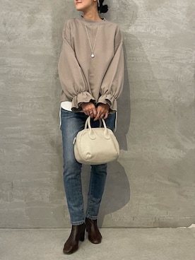 「ボストンバッグ」｜dazaiさん（レディース・166cm）の秋コーディネート