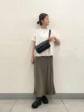 「アイテム（ブーツ）」を使った、dazaiさん（レディース・166cm）の夏コーディネート
