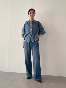 「BEARDSLEY（ビアズリー）のアイテム」を使った、dazaiさん（レディース・166cm）の夏コーディネート