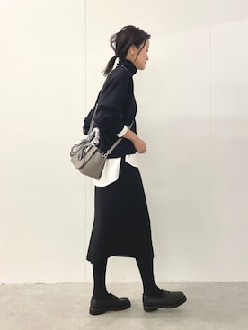 BEARDSLEY ダンボールタイトスカート Fサイズ ブラック BEARDSLEY