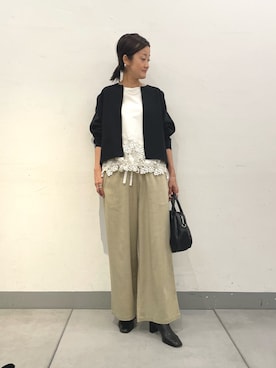 「リラックスコーデ」｜dazaiさん（レディース・166cm）の夏コーディネート