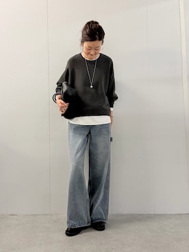 「BEARDSLEY（ビアズリー）のアイテム」を使った、dazaiさん（レディース・166cm）の秋コーディネート