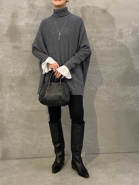 「重ね着」｜dazaiさん（レディース・166cm）の秋コーディネート