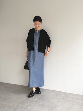 「BEARDSLEY（ビアズリー）のアイテム」を使った、dazaiさん（レディース・166cm）の秋コーディネート