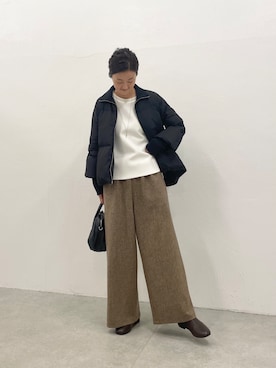 「ツイード」｜dazaiさん（レディース・166cm）の秋コーディネート