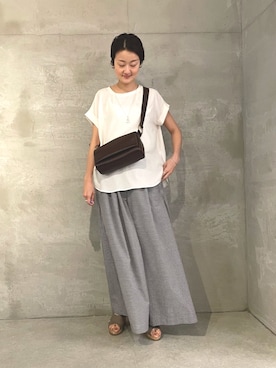 「BEARDSLEY（ビアズリー）のアイテム」を使った、dazaiさん（レディース・166cm）の夏コーディネート
