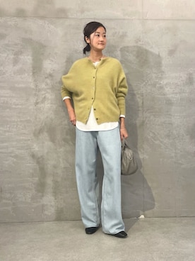 「アイテム（ボストンバッグ）」を使った、dazaiさん（レディース・166cm）の秋コーディネート