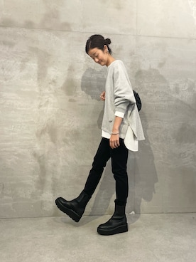 「BEARDSLEY（ビアズリー）のアイテム」を使った、dazaiさん（レディース・166cm）の夏コーディネート