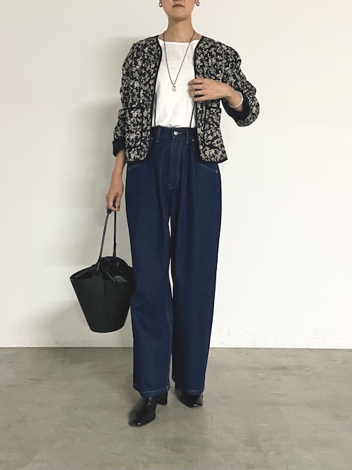 セール】《FRIPIER》バギータックデニム（デニムパンツ）｜BEARDSLEY