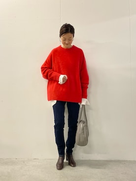 「ニットコーデ」｜dazaiさん（レディース・166cm）の秋コーディネート