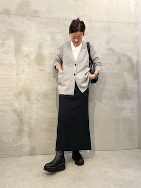 「アイテム（カーディガン/ボレロ）」を使った、dazaiさん（レディース・166cm）の夏コーディネート