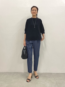 「BEARDSLEY（ビアズリー）のアイテム」を使った、dazaiさん（レディース・166cm）の夏コーディネート