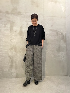 「アイテム（ボストンバッグ）」を使った、dazaiさん（レディース・166cm）の夏コーディネート