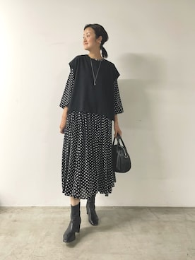 セット 3点 ビアズリー ハシゴステッチカディシャツチュニック 白 px7 BEARDSLEY（ビアズリー）の「ハシゴステッチカディシャツ