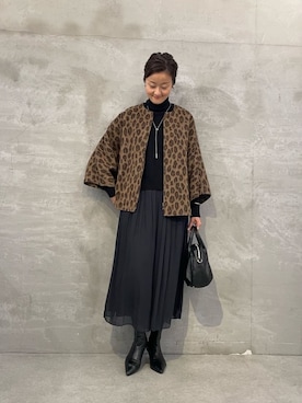 「アイテム（その他アウター）」を使った、dazaiさん（レディース・166cm）の秋コーディネート