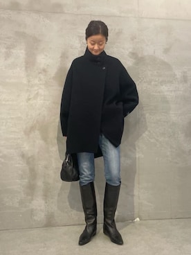 「アイテム（ボストンバッグ）」を使った、dazaiさん（レディース・166cm）の夏コーディネート