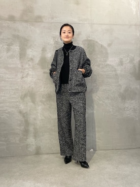 「アイテム（その他アウター）」を使った、dazaiさん（レディース・166cm）の秋コーディネート