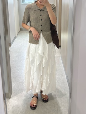 「archives（アルシーヴ）のアイテム」を使った、( ◠‿◠ )さん（レディース・163cm）の夏コーディネート