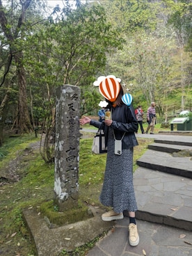 「Ameri（アメリ）のアイテム（ワンピース/ドレス）」を使った、naminaminamisanさん（レディース・165cm）の春コーディネート