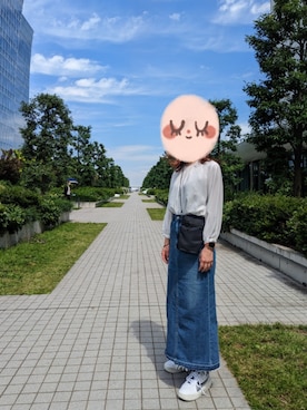 「DRESS LAB（ドレスラボ）のアイテム」を使った、naminaminamisanさん（レディース・165cm）の夏コーディネート
