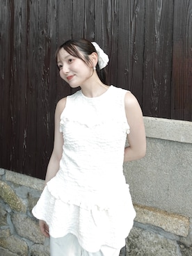 「アイテム（その他トップス）」を使った、うさぎさんのふくさん（レディース・154cm）の夏コーディネート