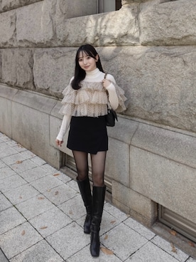 「着回しコーデ」｜うさぎさんのふくさん（レディース・154cm）の冬コーディネート