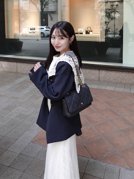 「アイテム（ワンピース）」を使った、うさぎさんのふくさん（レディース・154cm）の秋コーディネート
