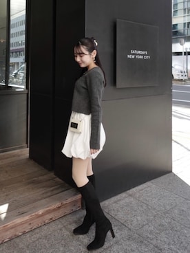うさぎさんのふくさんの（ZARA | ザラ）を使ったコーディネート