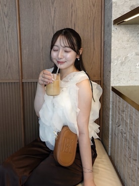 「polaura（ポローラ）のアイテム」を使った、うさぎさんのふくさん（レディース・154cm）の夏コーディネート