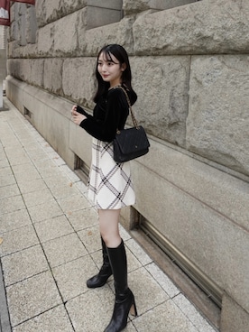 「snidel」｜うさぎさんのふくさん（レディース・154cm）の秋コーディネート