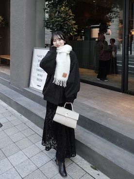 「アイテム（ハンドバッグ）」を使った、うさぎさんのふくさん（レディース・154cm）の秋コーディネート