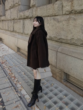 「LIAN（リアン）のアイテム」を使った、うさぎさんのふくさん（レディース・154cm）の冬コーディネート