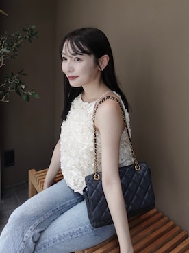 「アイテム（その他トップス）」を使った、うさぎさんのふくさん（レディース・154cm）の秋コーディネート