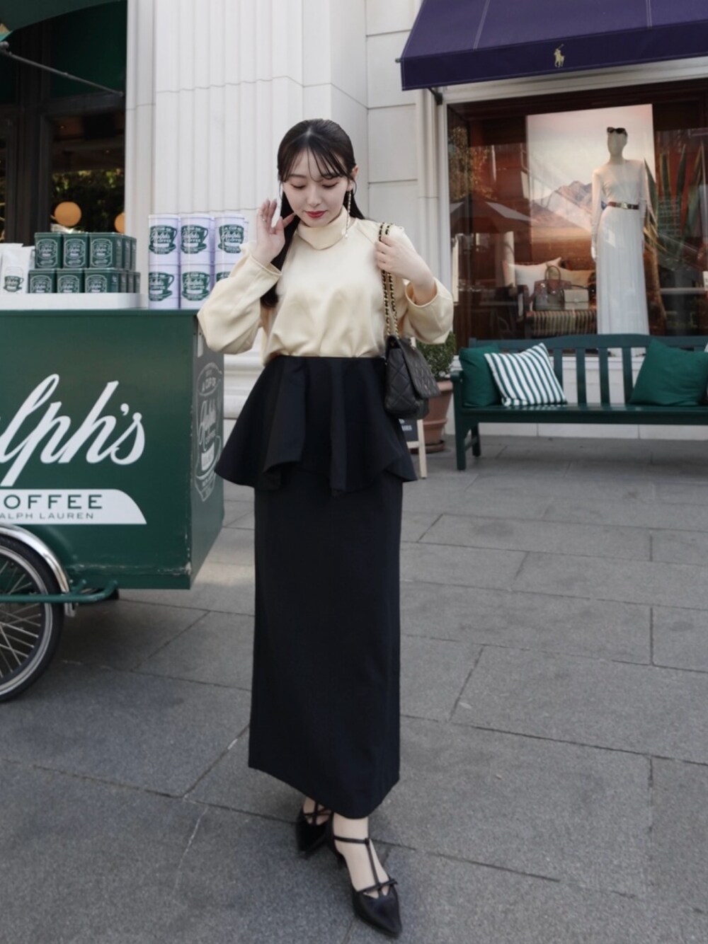 SNIDEL（スナイデル）の「Tストラップリボンパンプス（パンプス）」 - WEAR