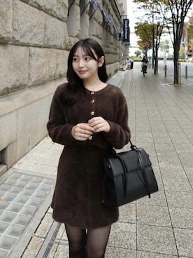 「アイテム（セットアップ）」を使った、うさぎさんのふくさん（レディース・154cm）の秋コーディネート