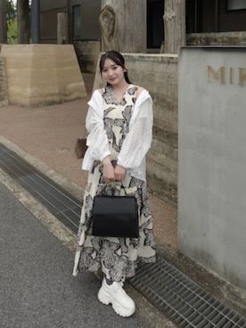 「classicalelf（クラシカルエルフ）のアイテム」を使った、うさぎさんのふくさん（レディース・154cm）の夏コーディネート