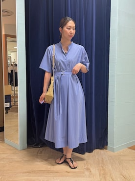 「NOLLEY’S（ノーリーズ）のアイテム」を使った、nol tsujiさん（骨格ウェーブ・レディース・164cm）の夏コーディネート