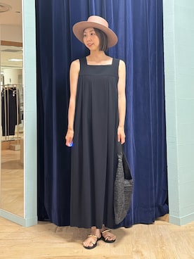 「NOLLEY’S（ノーリーズ）のアイテム」を使った、nol tsujiさん（骨格ウェーブ・レディース・164cm）の夏コーディネート