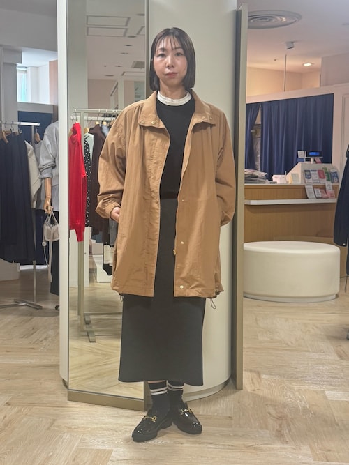 セール】ウォッシャブルスタンドネックコート（その他アウター