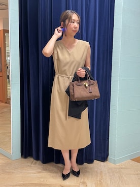 「NOLLEY’S（ノーリーズ）のアイテム」を使った、nol tsujiさん（骨格ウェーブ・レディース・164cm）の夏コーディネート
