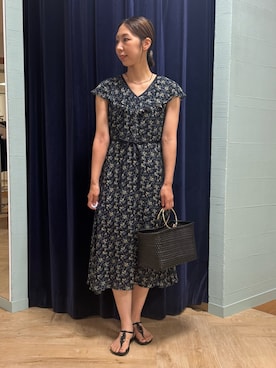 「NOLLEY’S（ノーリーズ）のアイテム」を使った、nol tsujiさん（骨格ウェーブ・レディース・164cm）の夏コーディネート