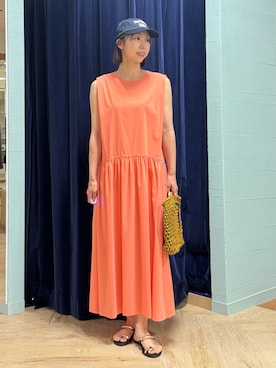 「NOLLEY’S（ノーリーズ）のアイテム」を使った、nol tsujiさん（骨格ウェーブ・レディース・164cm）の夏コーディネート