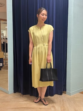 「NOLLEY’S（ノーリーズ）のアイテム」を使った、nol tsujiさん（骨格ウェーブ・レディース・164cm）の夏コーディネート